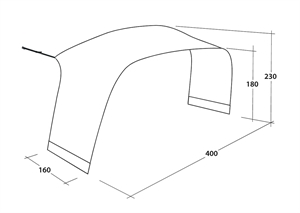 Outwell Lounge Tent Connector XL